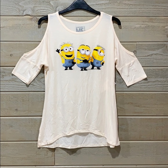 Cold Shoulder Minions Top - Picture 2 of 7